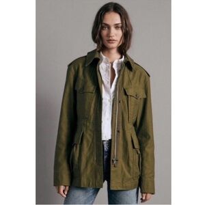 NWT Rag & Bone Lorenz Cotton Military Jacket size Small